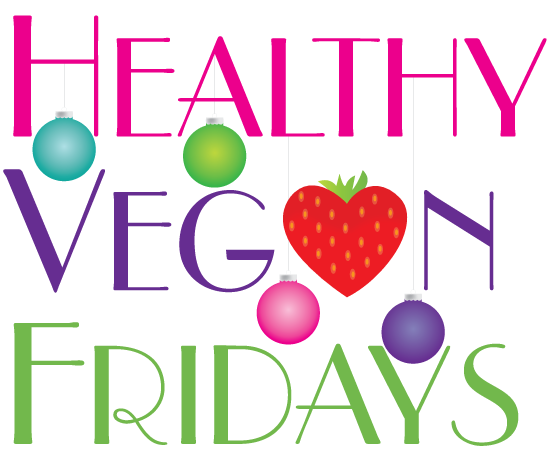 Healthy Vegan Fridays christmas logo