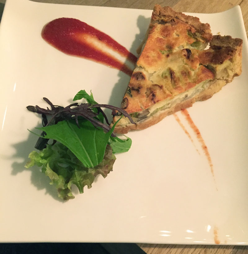 Choice quiche-of-the-day