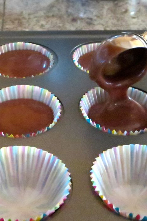 making vegan chocolate cupcakes