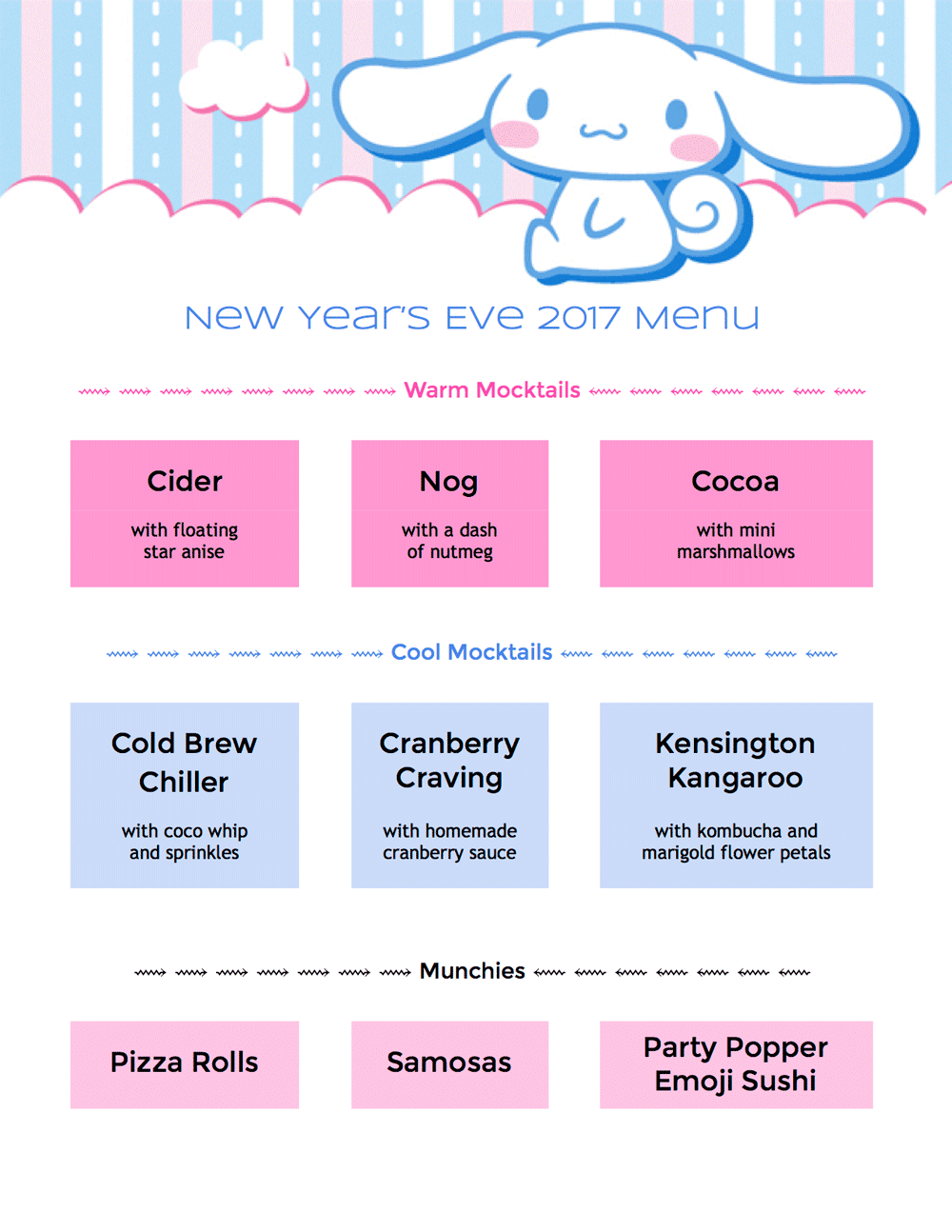 Vegan Dollhouse - Vegan Menu for New Year&#039;s Eve