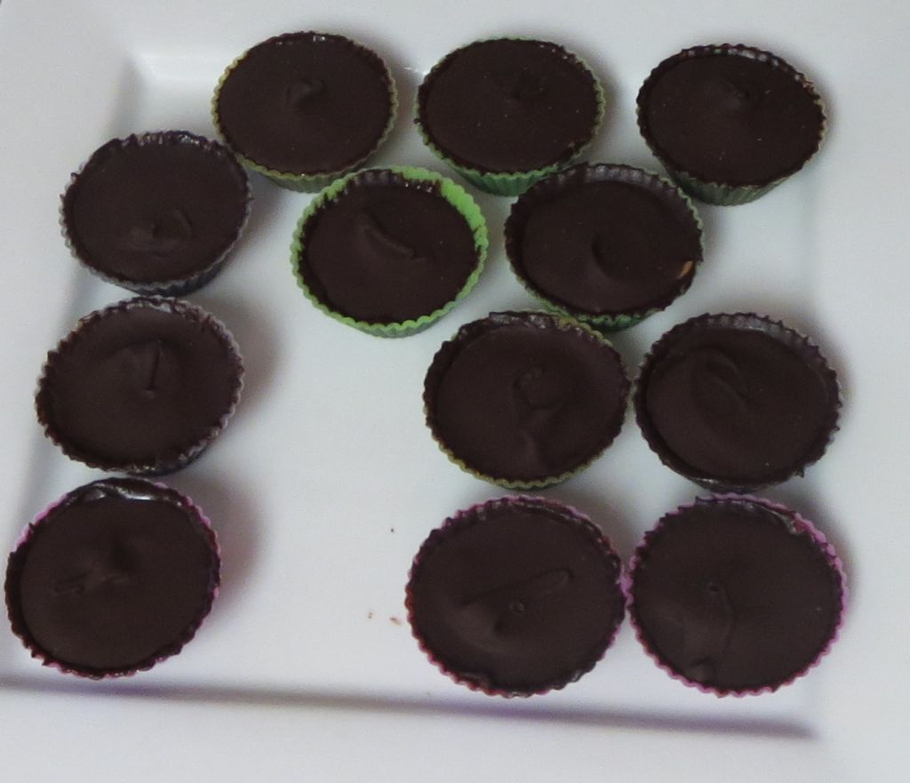 Vegan peanut butter cups