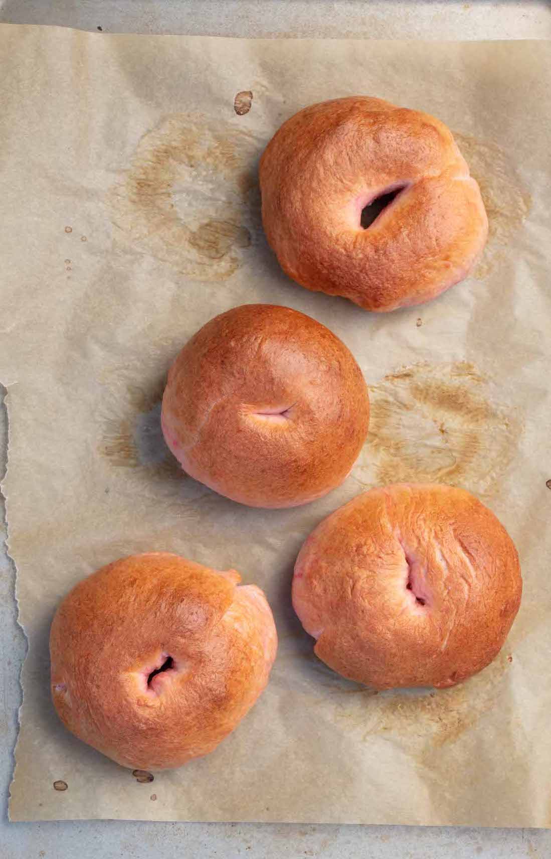 baked vegan bagels