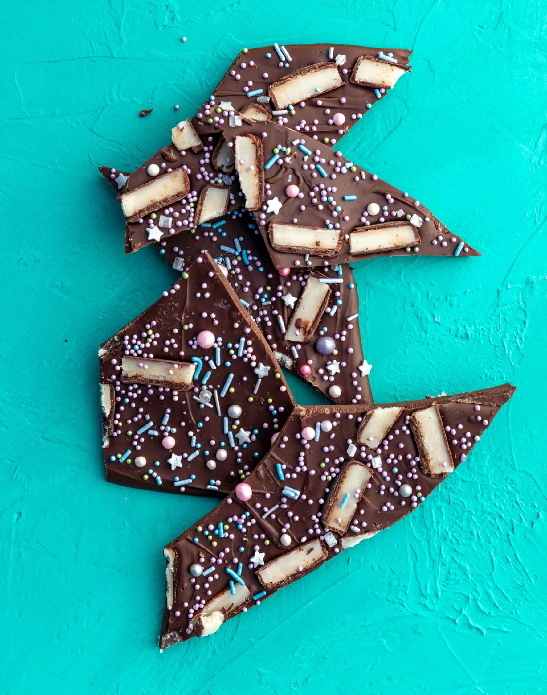 vegan chocolate peppermint bark