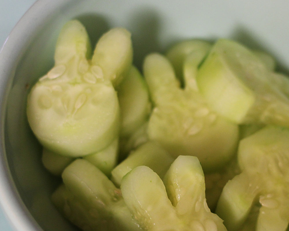 cucumber bunnies