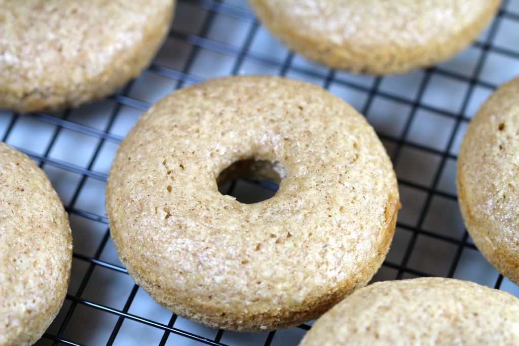 Vegan Cinnamon Donuts