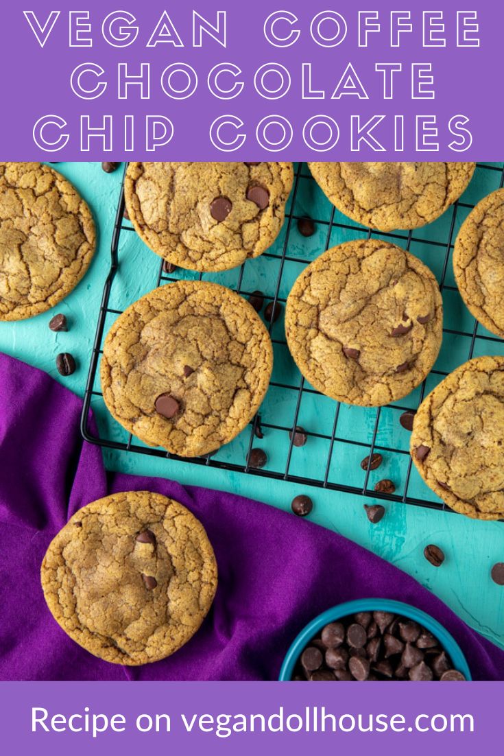 Vegan Dollhouse Coffee Cookies