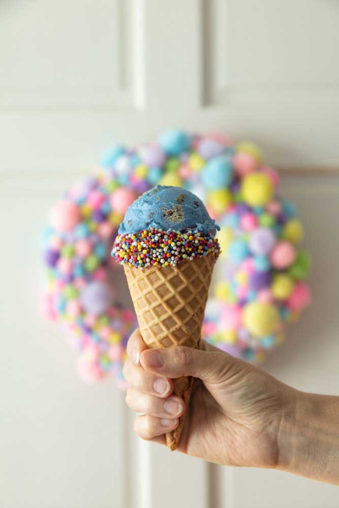 vegan cookie monster ice cream