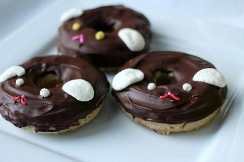 Vegan Doggie Donuts