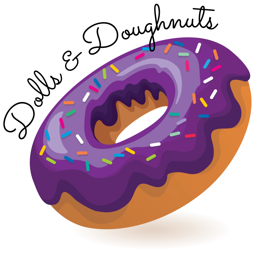 Dolls & Doughnuts podcast logo