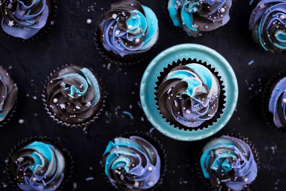 milky way cupcakes