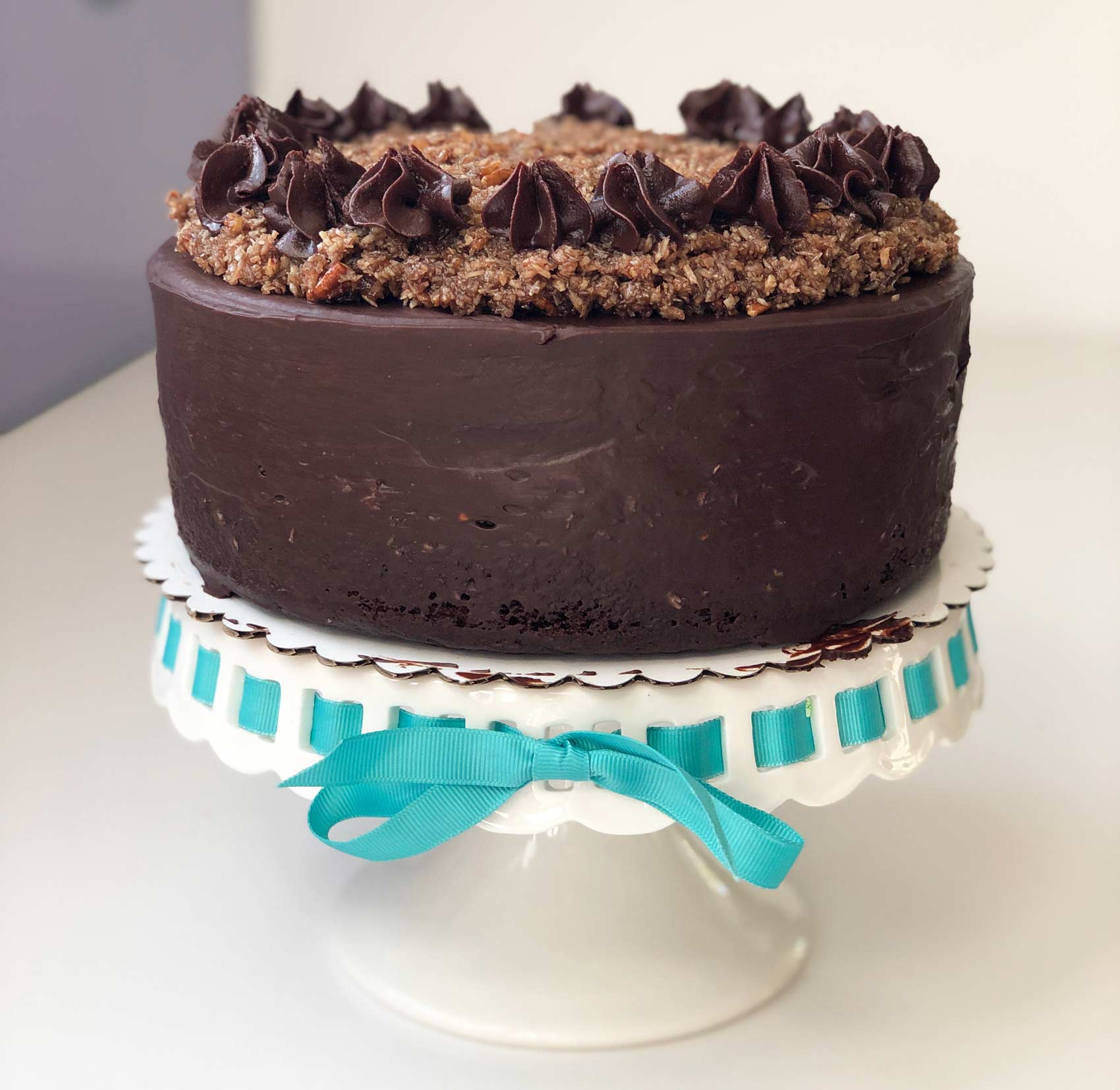 Vegan german store chocolate cake