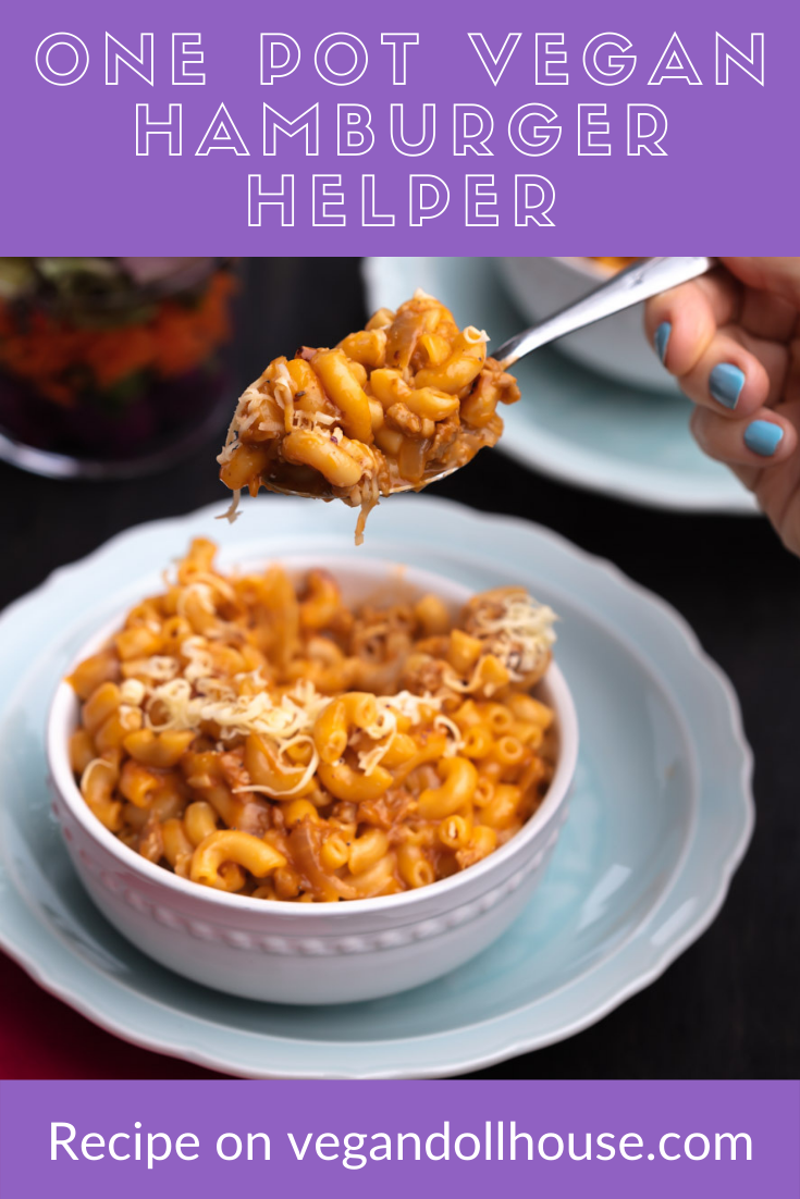 Vegan Dollhouse Vegan Hamburger Helper