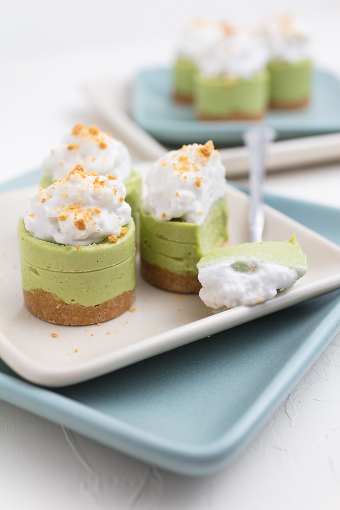 mini vegan key lime pies