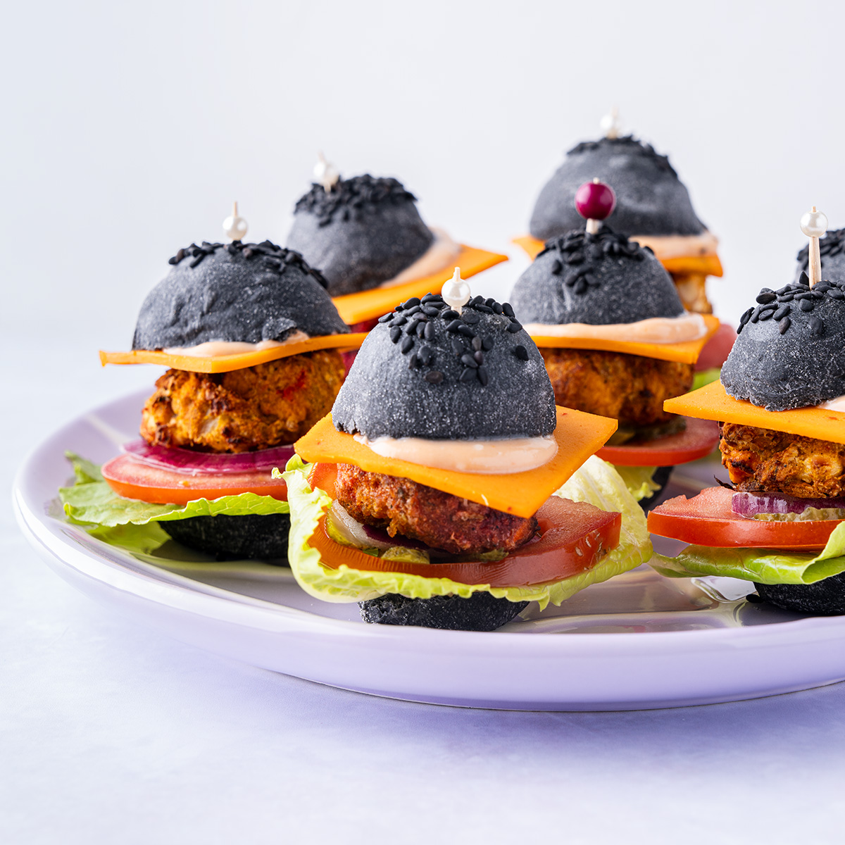 Mini Veggie Burgers