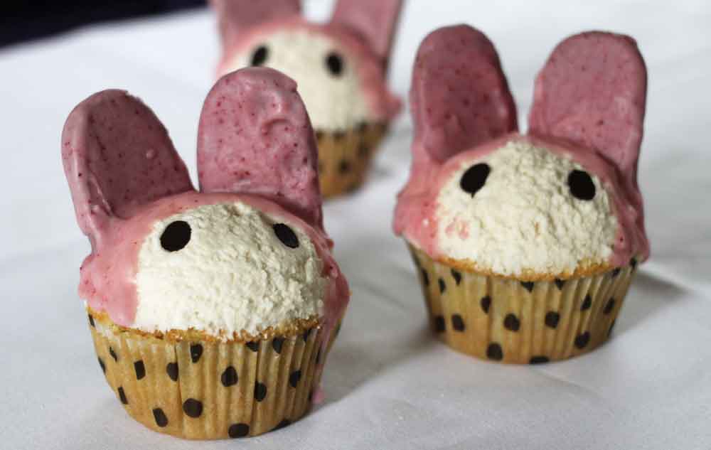 Vegan My Melody Cupcakes