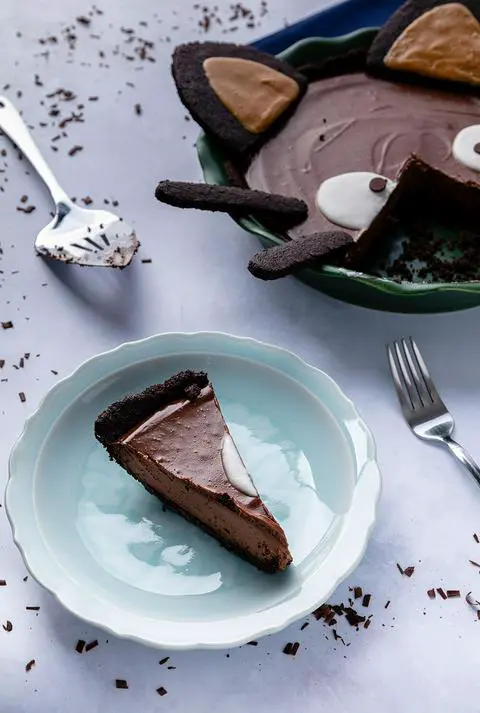 slice of nutella pie