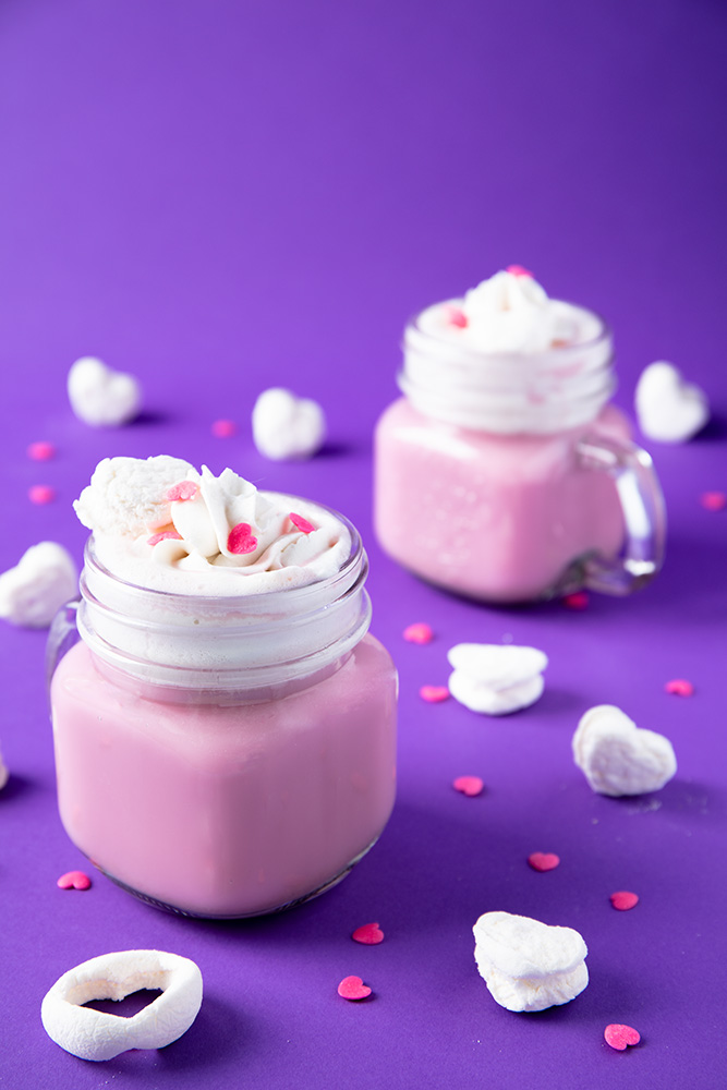 Pink Hot Chocolate, Recipe