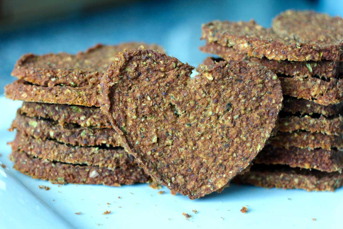 raw vegan pizza crackers