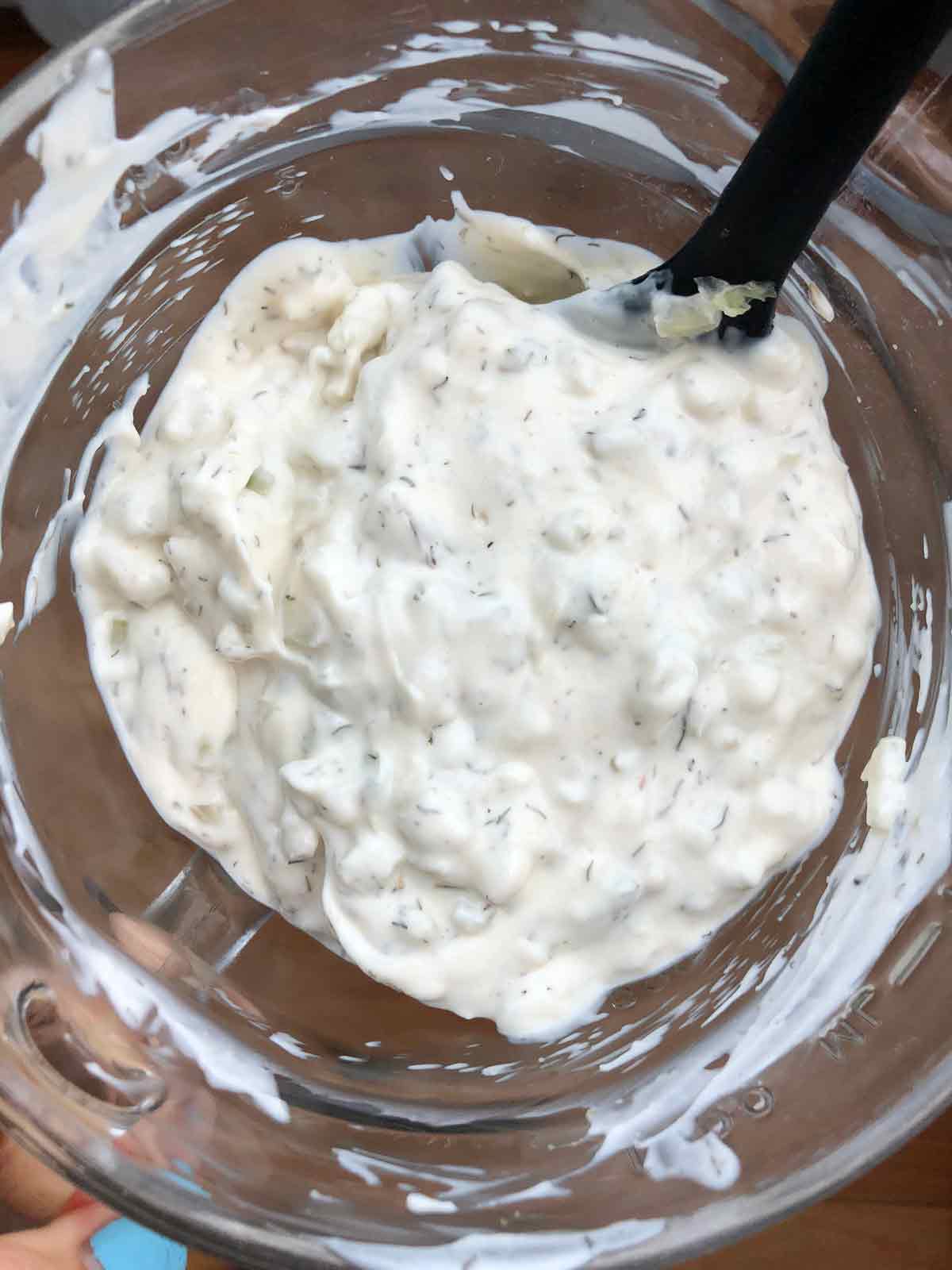 vegan potato salad dressing
