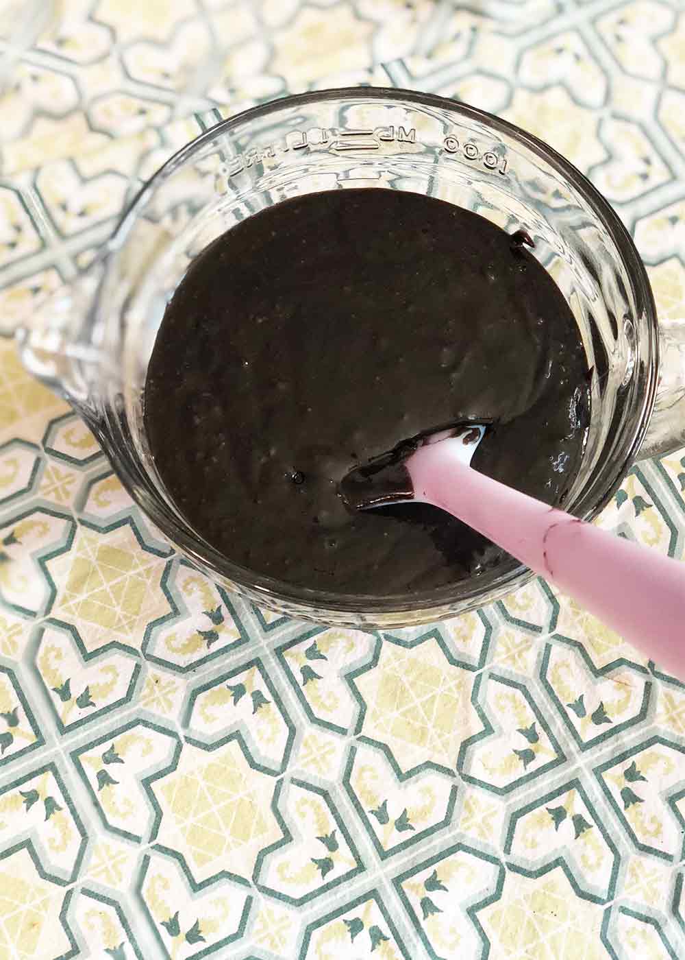 Vegan Punk Rock Black Cake Batter