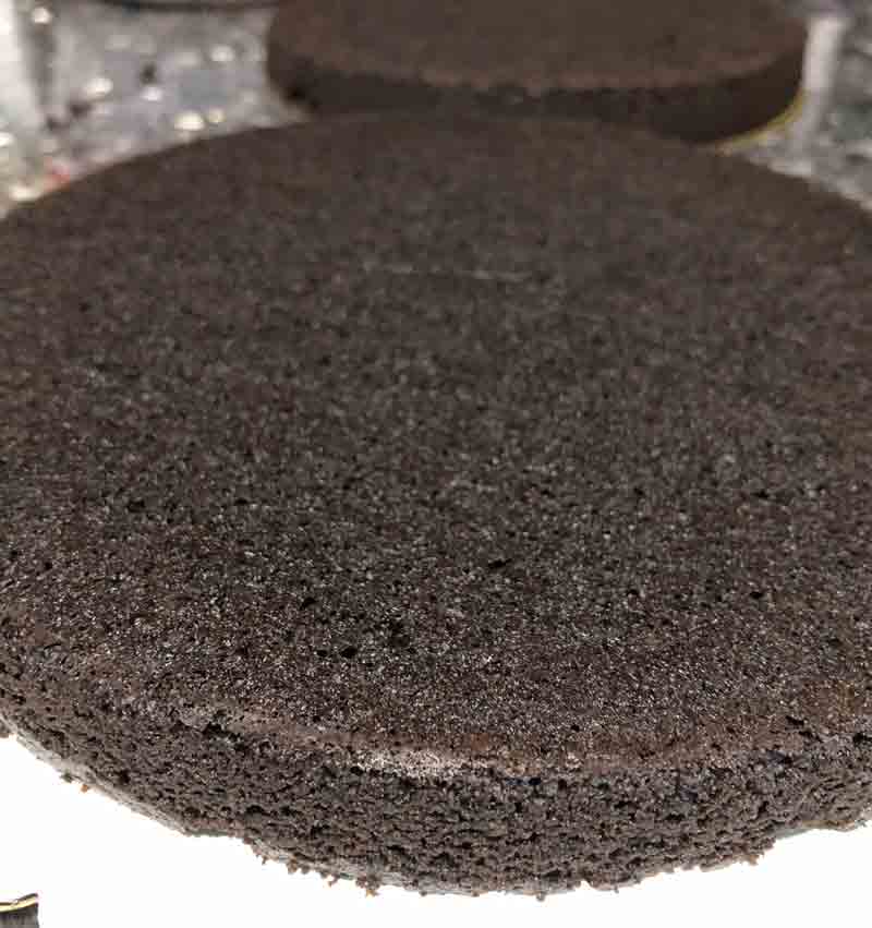 vegan organic blackberry chocolate cake