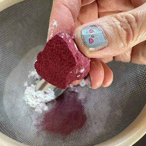 how to handle lumpy beetroot powder