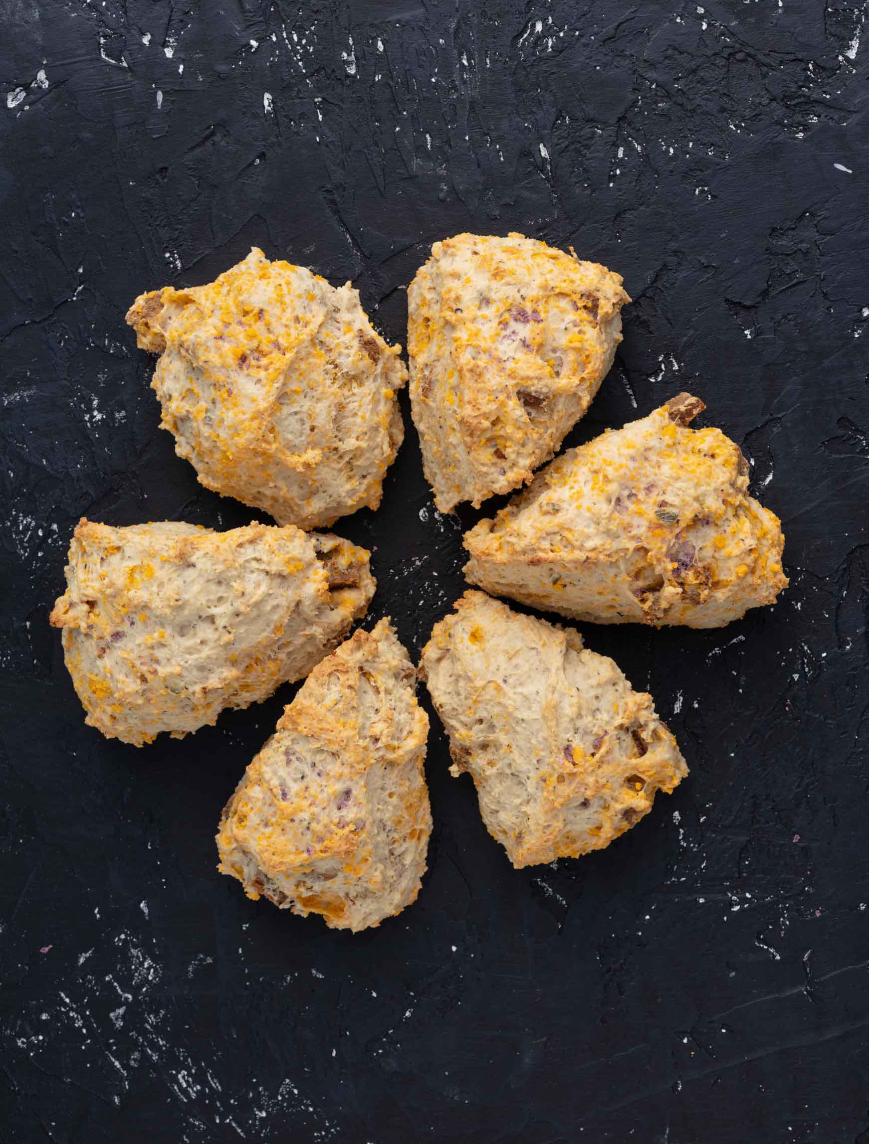 vegan savory scones