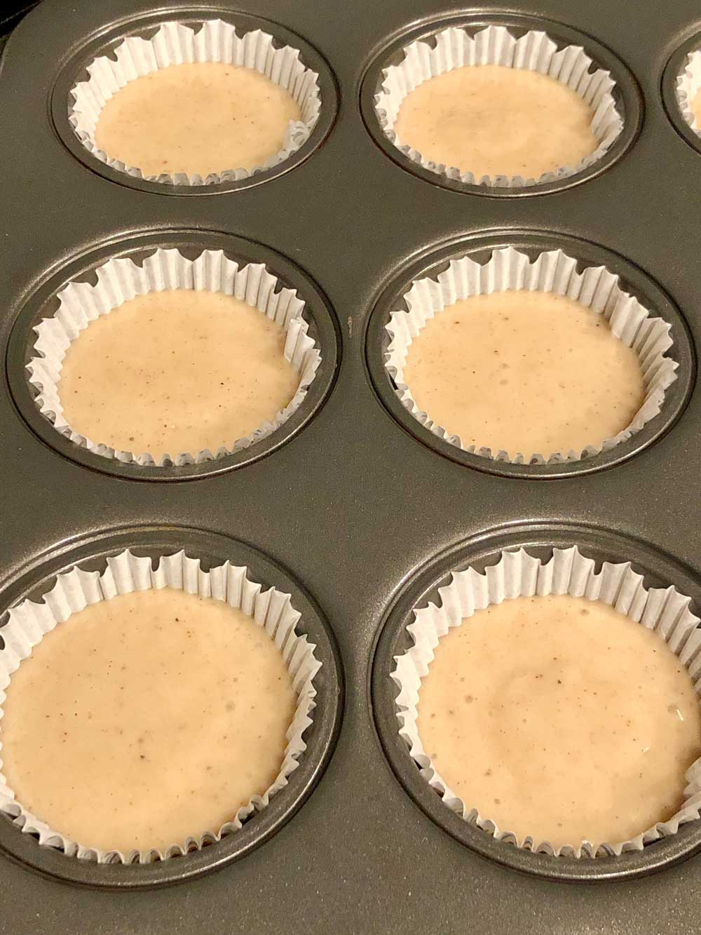 vegan eggnog cupcake batter