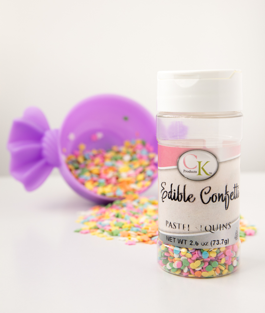 vegan CK produkter ätbara konfetti strössel