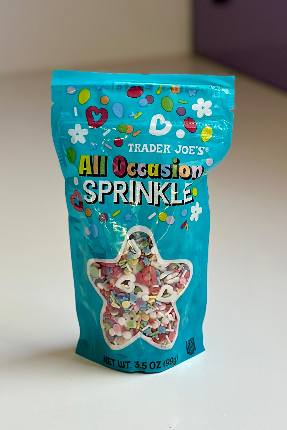 all occasion sprinkles from Trader Joe's