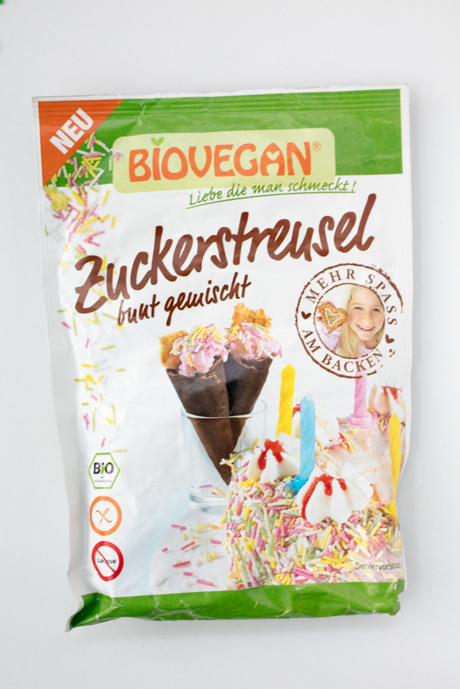 vegan organic BioVegan sprinkles