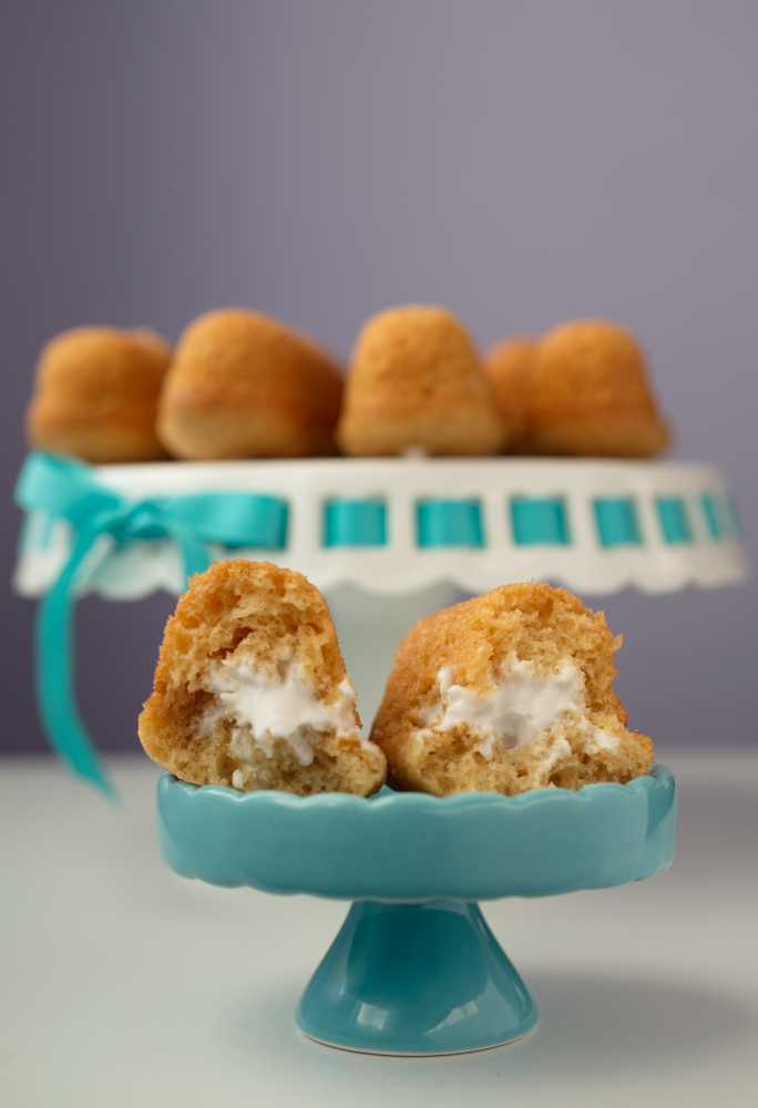 Vegan Homemade Twinkies with Coconut Whipped Cream Filling