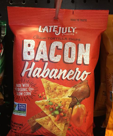 Vegan bacon chips at UC Merced
