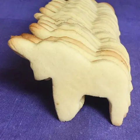 vegan unicorn cookies