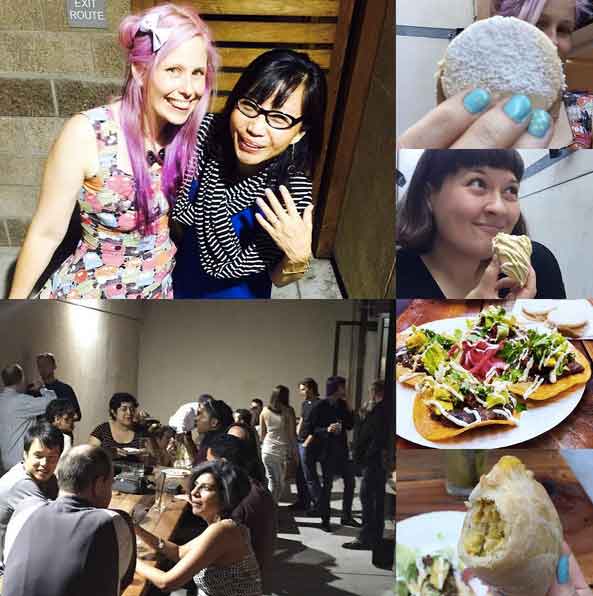 August 2015 South Bay Vegan Drinks collage